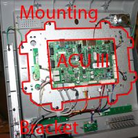 MOUNTING BRACKET LCD, ACU3/5/6